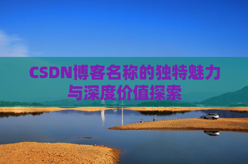 CSDN博客名称的独特魅力与深度价值探索